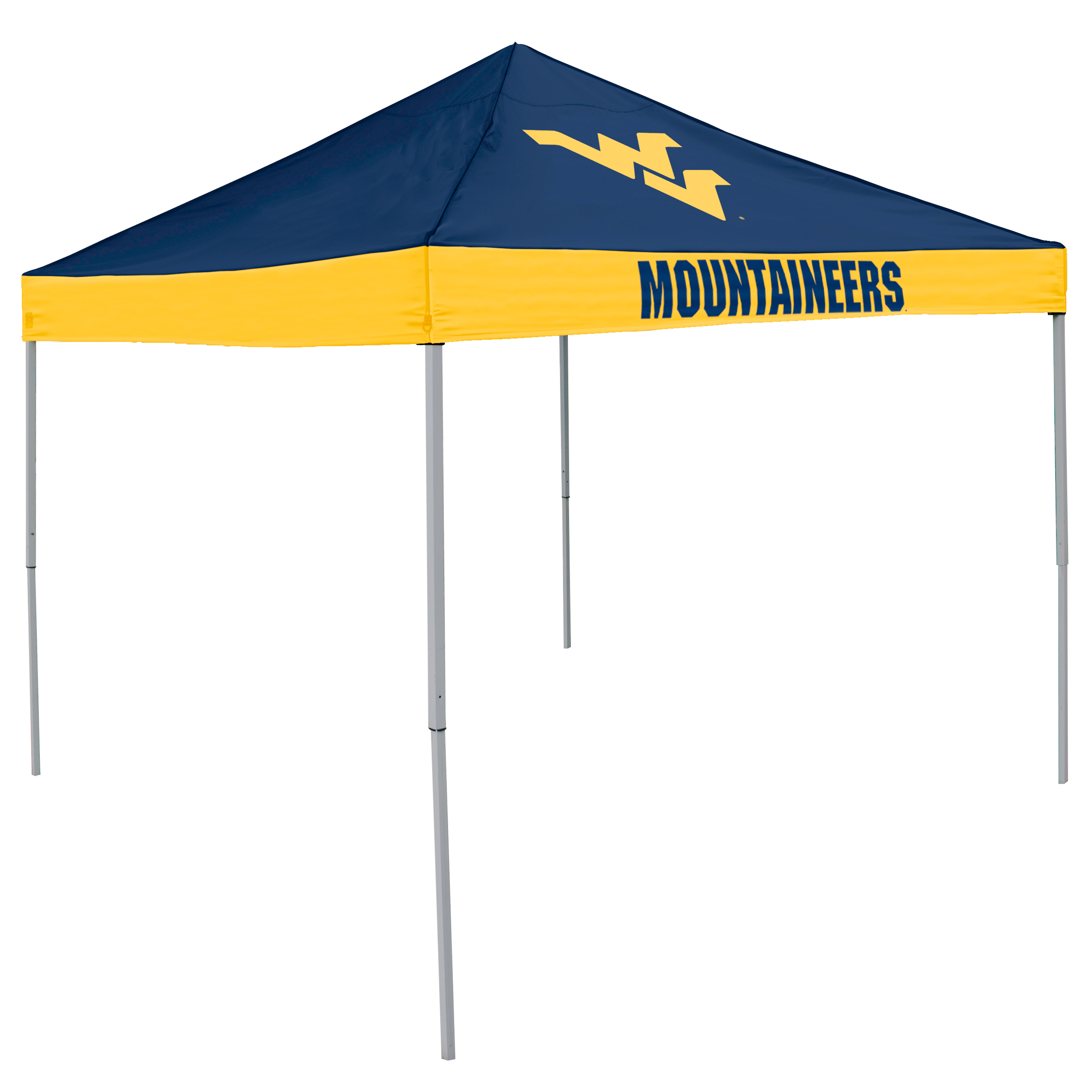 West Virginia Mountaineers Basic Tailgate Canopy Tent